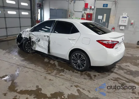 2015 Toyota Corolla S Plus from USA, damaged, VIN 2T1BURHE4FC349565